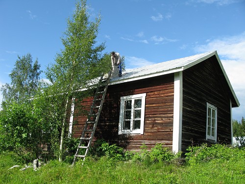 Med stålspett och slägga imponerar Kent stort.